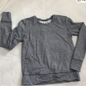 lululemon athletica  Rush hour pullover Sweatshirt Black and white Size 8